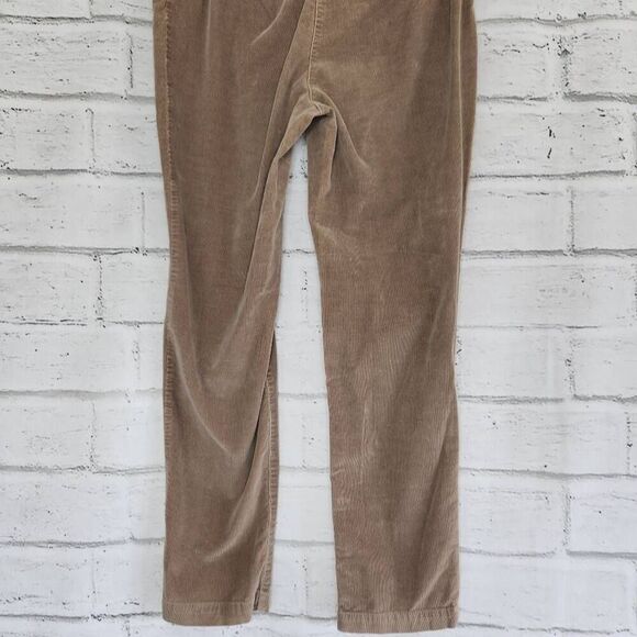 J Jill Corduroy Pants Brown Womens Size 10 Mid Rise Straight Leg Stretch - Picture 7 of 11